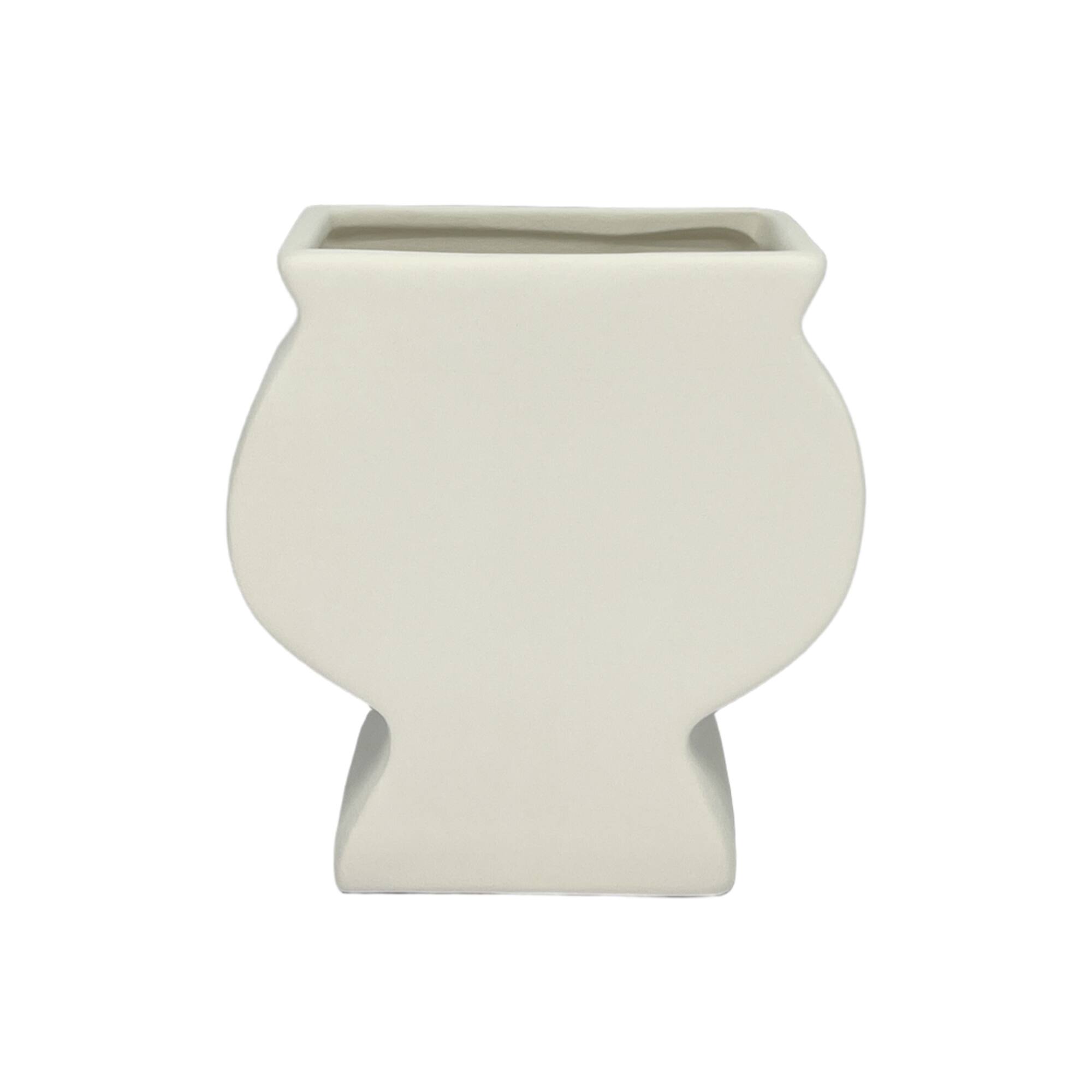 Jonathan Adler x Michaels 5.25" Flat DIY Ceramic Pedestal Vase